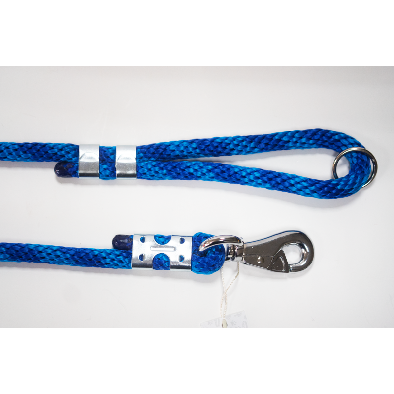 EXCLUSIVE CHROME BULL ROPE LEAD 180CM/16MM