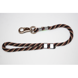 EXCLUSIVE WHIP BRASS BULL SHORT ROPE LEAD 65CM/16MM