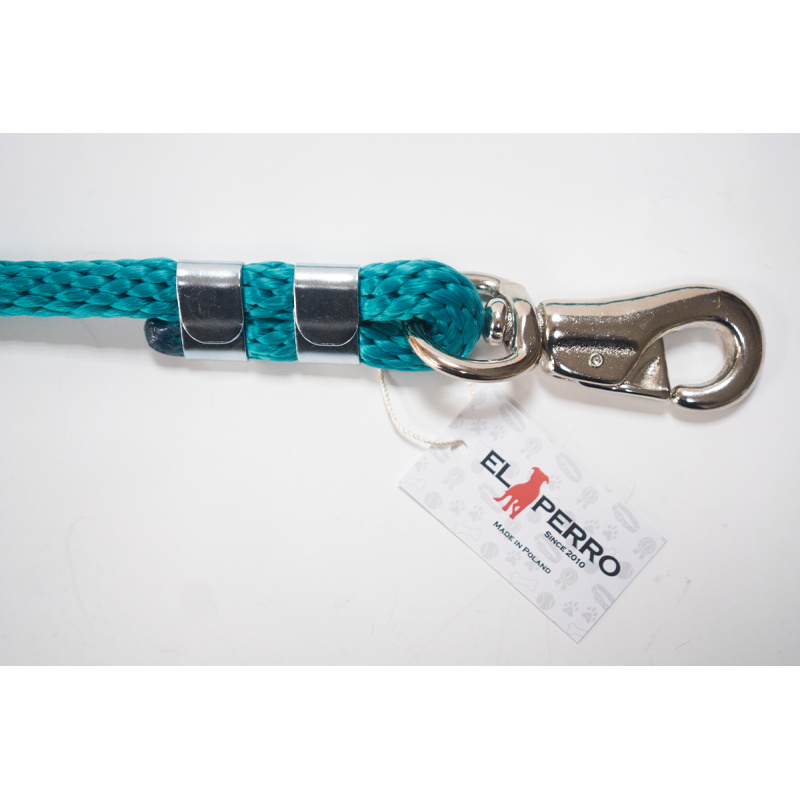 EXCLUSIVE CHROME BULL SHORT ROPE LEAD 80CM/16MM