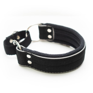 Obroża półzaciskowa FLEECE COMFORT HALF CHOKE GLOW 4 cm