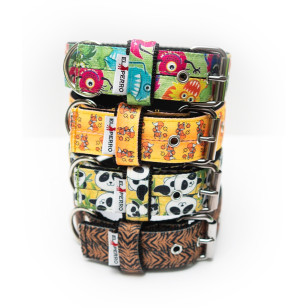 Obroża TRIPLE FUNNY COLLECTION 4  cm  2