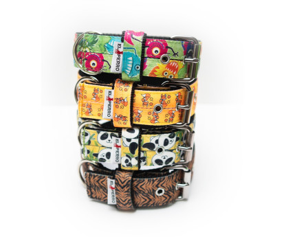 Collar TRIPLE FUNNY COLLECTION 4  cm 
