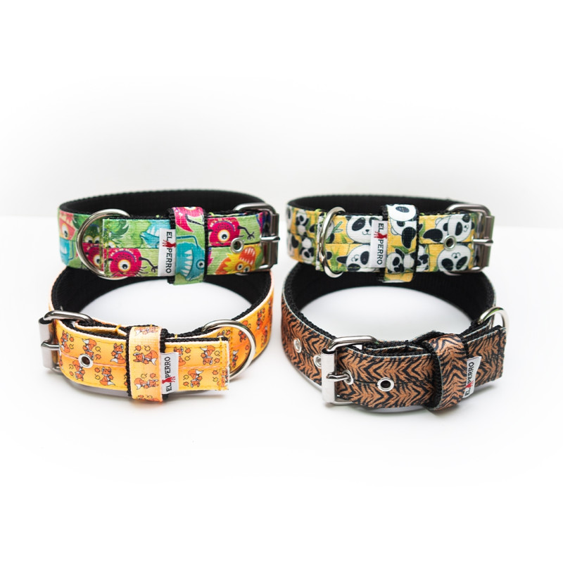 Collar TRIPLE FUNNY COLLECTION 4  cm 