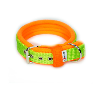 Collar FLEECE COMFORT with a contrasting loop 2,5 cm
