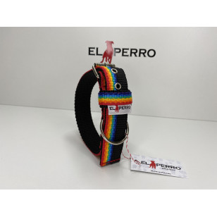 Collar JUICY double color 3 cm