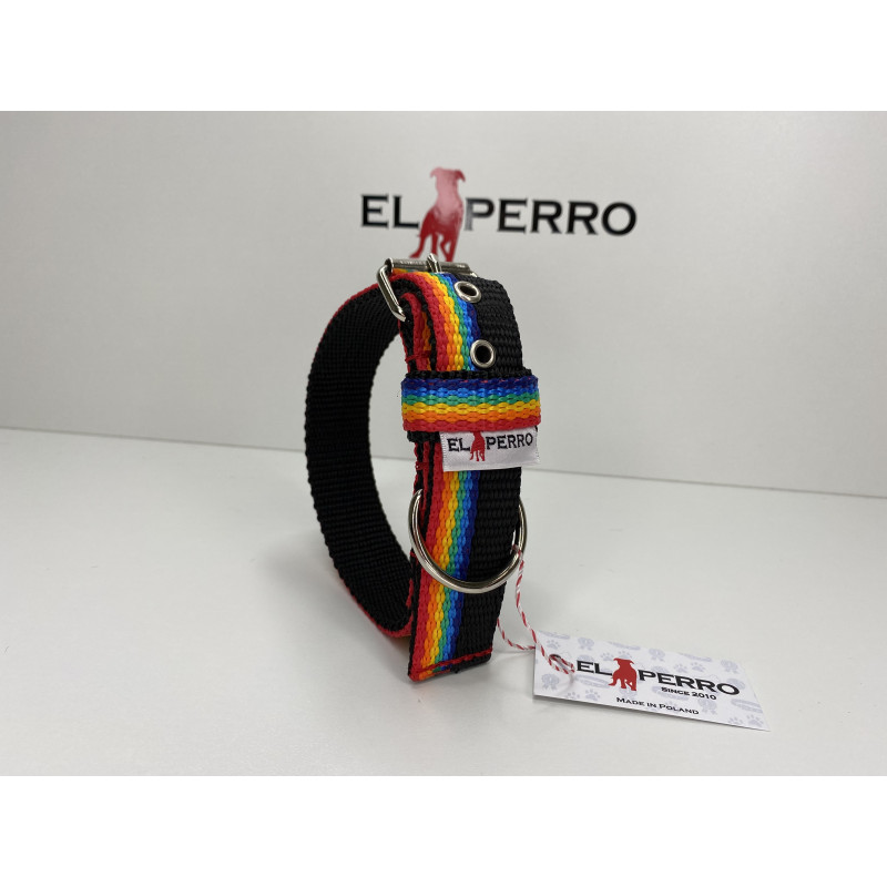 Collar JUICY double color 3 cm