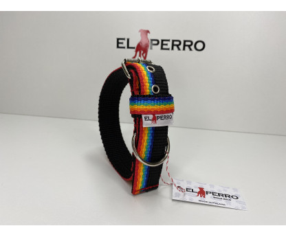 Collar JUICY double color 3 cm