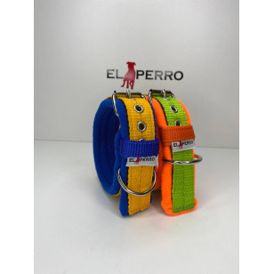 FLEECE COMFORT collar with a contrasting loop 3 cm 2