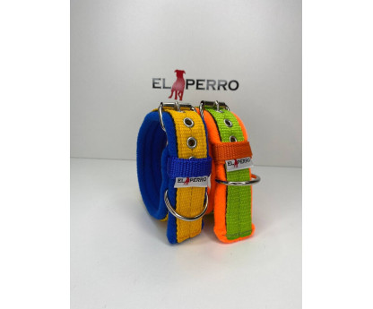 FLEECE COMFORT collar with a contrasting loop 3 cm