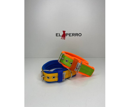 FLEECE COMFORT collar with a contrasting loop 3 cm