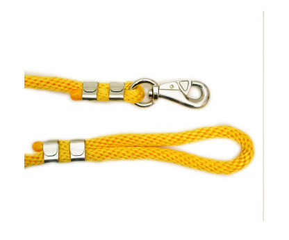 EXCLUSIVE CHROME BULL ROPE LEAD 180CM/16MM