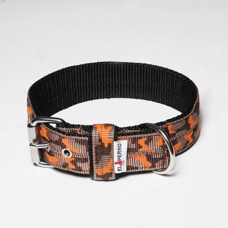 Collar JUICY CAMOUFLAGE  TRIPLE KENNEL 5 cm