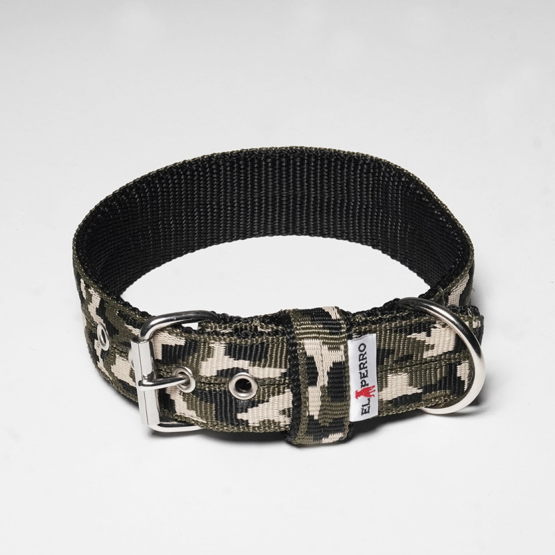 Collar JUICY CAMOUFLAGE  TRIPLE KENNEL 5 cm