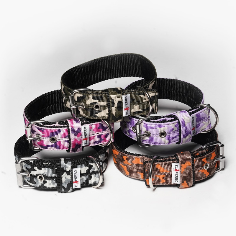 Collar JUICY CAMOUFLAGE  TRIPLE KENNEL 5 cm