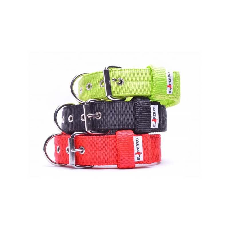 OBROŻA TRIPLE KENNEL Z PÓŁKOLEM 4CM