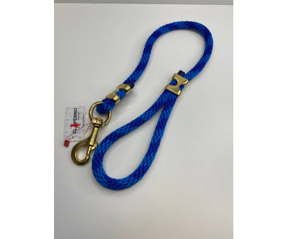 Whip/leash EXCLUSIVE BRASS SHORT ROPE 80 cm/16 mm