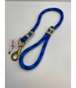 Whip/leash EXCLUSIVE BRASS SHORT ROPE 80 cm/16 mm
