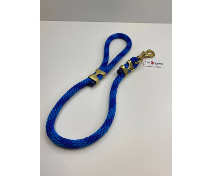 Whip/leash EXCLUSIVE BRASS SHORT ROPE 80 cm/16 mm