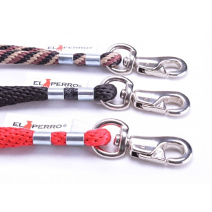 EXCLUSIVE CHROME BULL SHORT ROPE LEAD 65CM/16MM