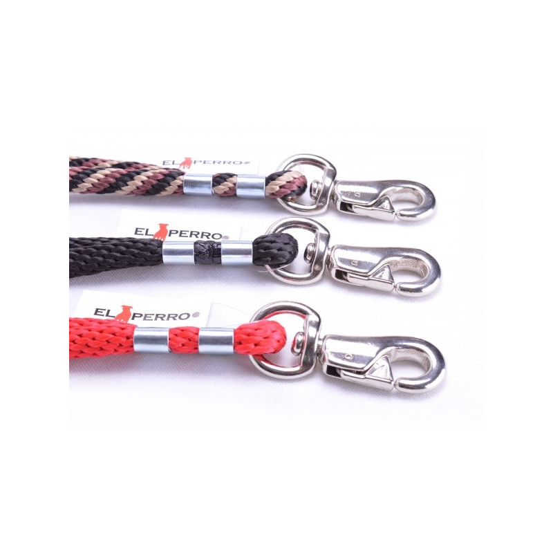 EXCLUSIVE CHROME BULL SHORT ROPE LEAD 65CM/16MM