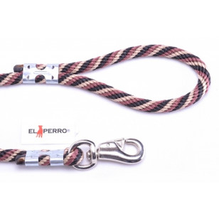 EXCLUSIVE CHROME BULL SHORT ROPE LEAD 80CM/16MM 2