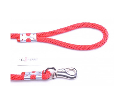 EXCLUSIVE CHROME BULL SHORT ROPE LEAD 80CM/16MM