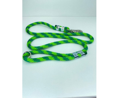 EXCLUSIVE CHROME BULL ROPE LEAD 180CM/16MM