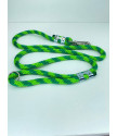 EXCLUSIVE CHROME BULL ROPE LEAD 180CM/16MM
