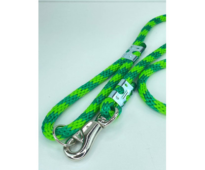 EXCLUSIVE CHROME BULL ROPE LEAD 180CM/16MM