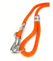 EXCLUSIVE CHROME BULL ROPE LEAD 180CM/16MM