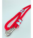 EXCLUSIVE CHROME BULL ROPE LEAD 180CM/16MM