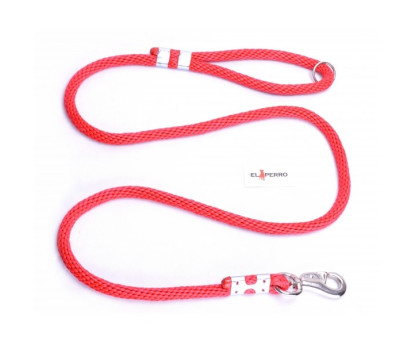 EXCLUSIVE CHROME BULL ROPE LEAD 180CM/16MM