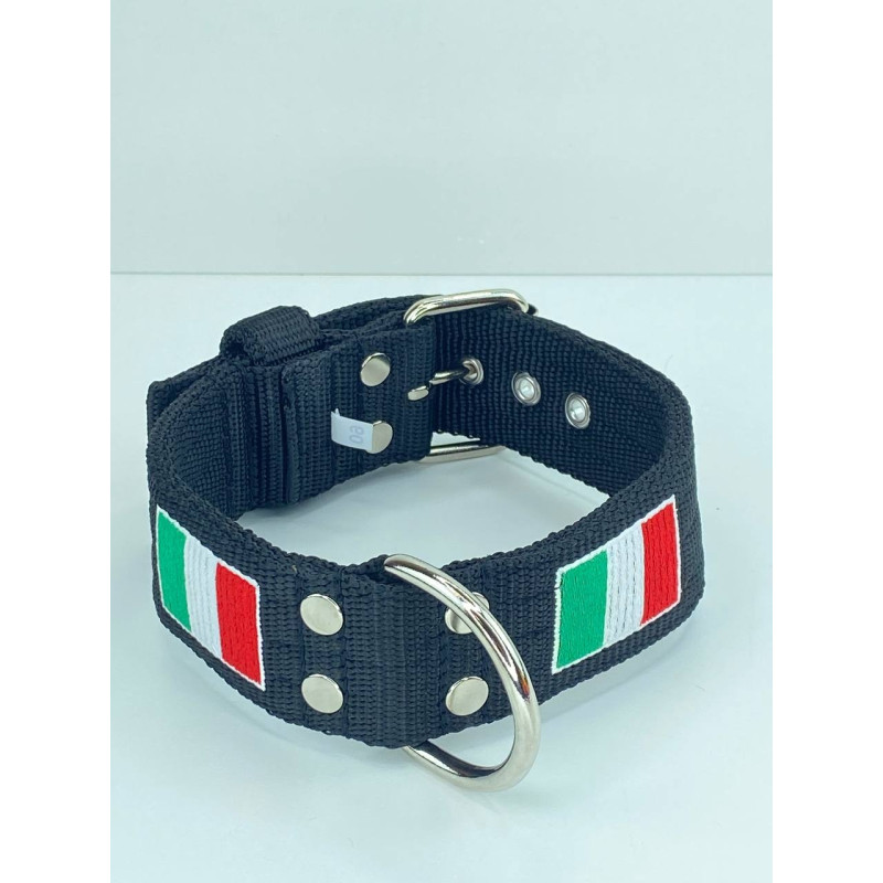 DOUBLE FLAG COLLAR 5CM