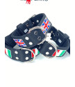 DOUBLE FLAG COLLAR 5CM