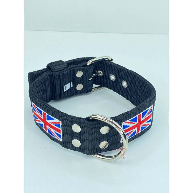 DOUBLE FLAG COLLAR 5CM