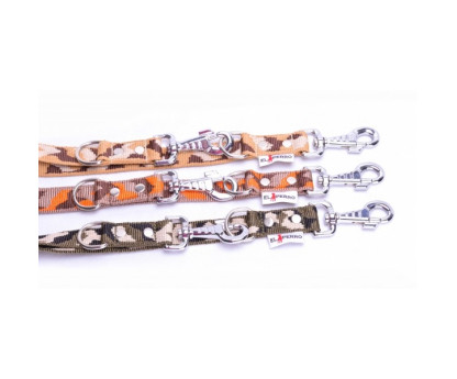 CAMOUFLAGE ADJUSTABLE LEAD 120-240/2,5CM