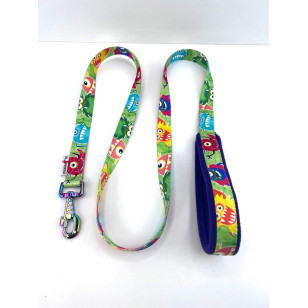 Smycz FLEECE COMFORT FUNNY COLECTION2.5 cm