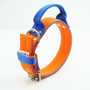Collar SAFE GRIP Double Color 4 cm 2