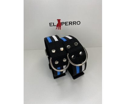 DOUBLE FLAG COLLAR 5CM