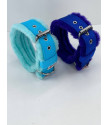 Obroża z futrem FUR COMFORT 4 cm