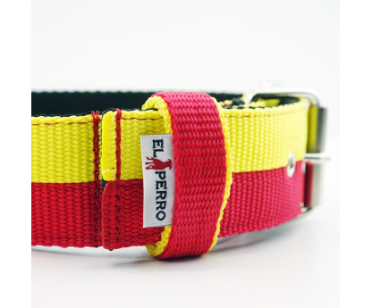 Obroża JUICY TRIPLE KENNEL Double Color  4 cm