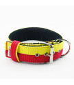 Obroża JUICY TRIPLE KENNEL Double Color  4 cm