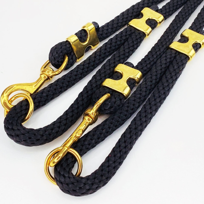 Leash EXCLUSIVE BRASS ROPE 180 cm/16 mm
