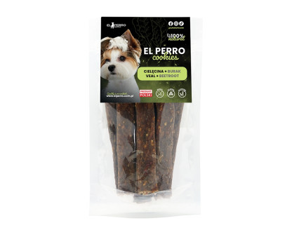 EL PERRO Cookies -  VEAL + BEETROOT