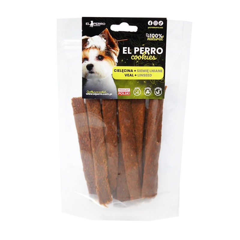 EL PERRO Cookies -  VEAL + LINSEED