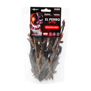 EL PERRRO Jerky  WOŁOWINA PASKI