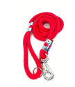 EXCLUSIVE CHROME BULL ROPE LEAD 180CM/16MM