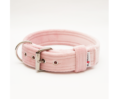Obroża z półkolem KENNEL GLAMOUR Soft 4 cm