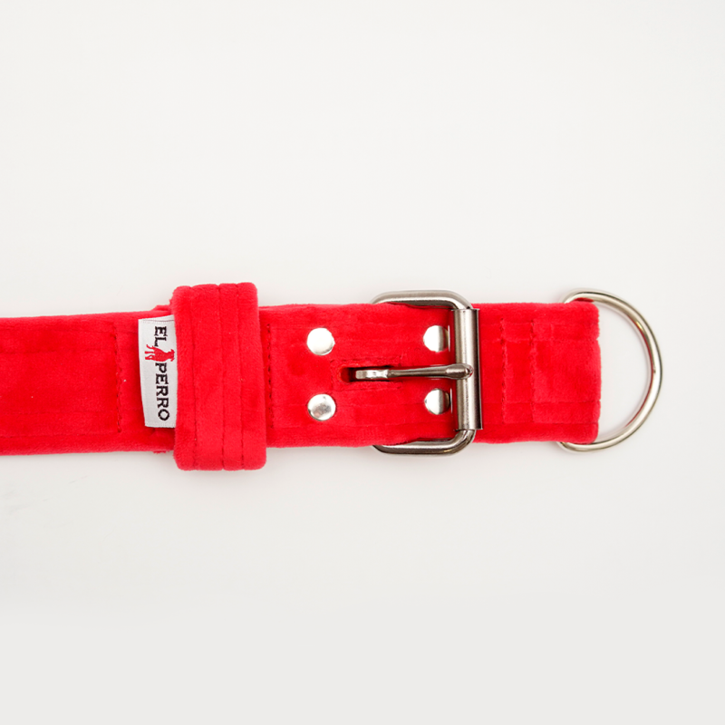 Obroża z półkolem KENNEL GLAMOUR Soft 4 cm