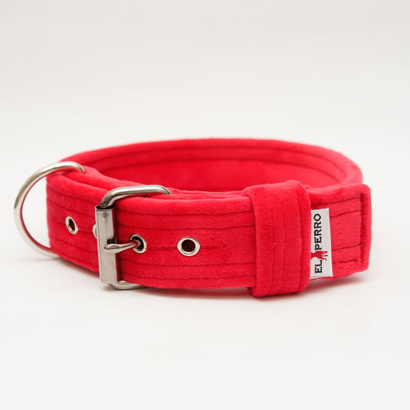 Obroża z półkolem KENNEL GLAMOUR Soft 4 cm